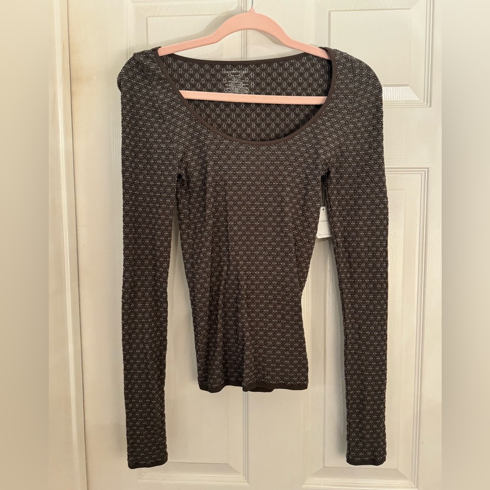 NWT Free People Long Sleeve Shirt Size L/XL